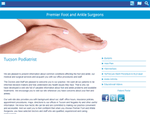 Tablet Screenshot of premiersurgeons.com